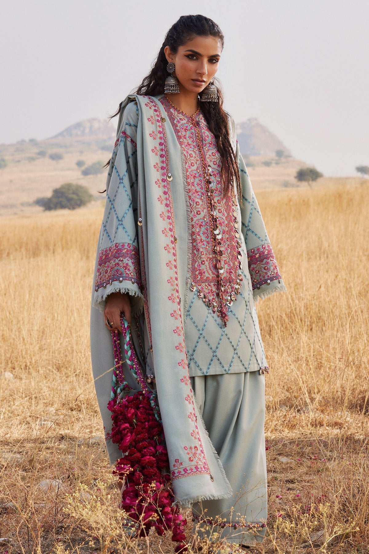 Zaha | Winter 25 | NAYAB (ZW25-06) by Zaha - Designer Dress - Type : Ladies Clothes - Available at Libayah - 100% Original
