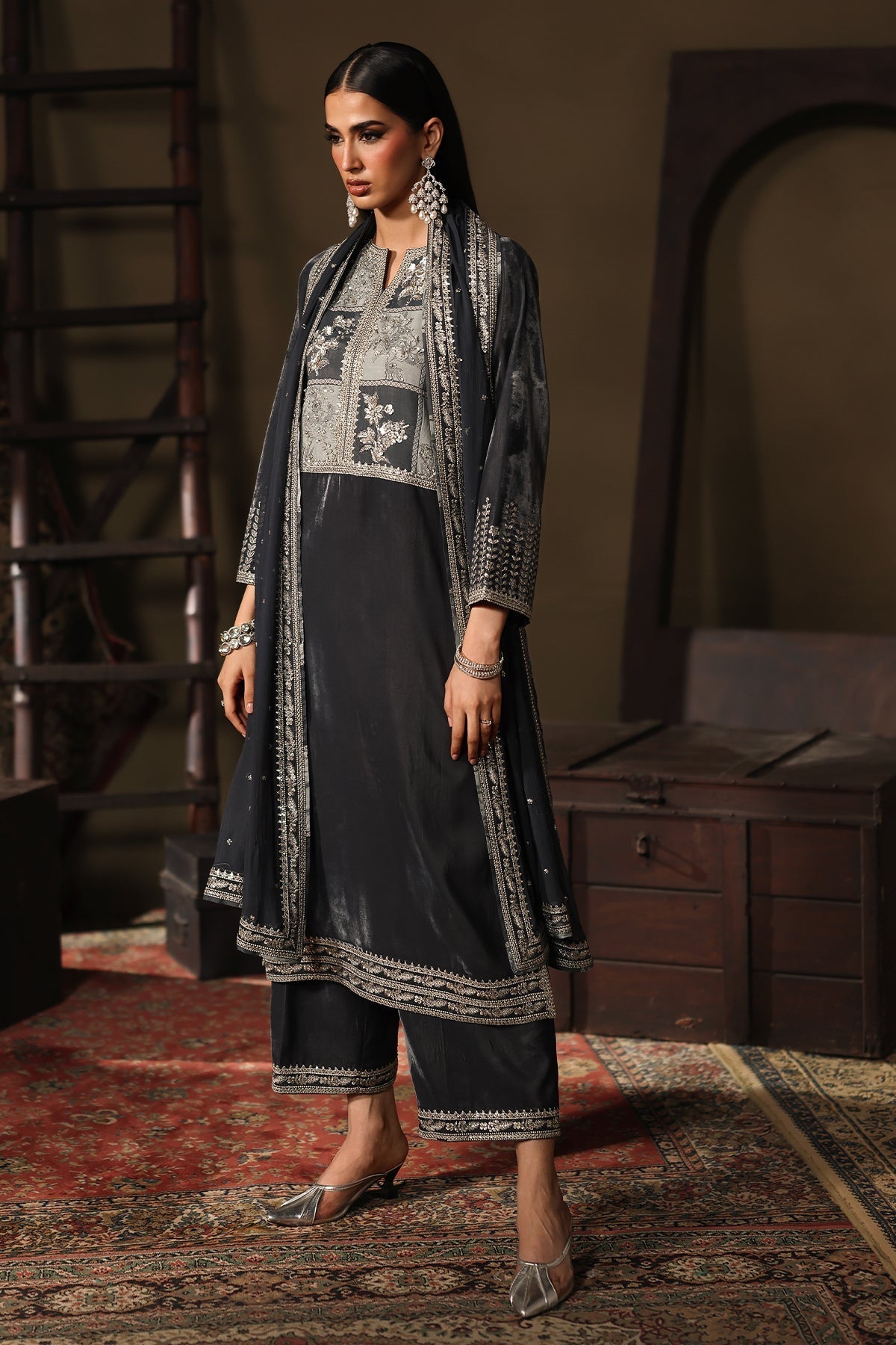Charizma | Signora Velvet 25 | CVT5-03 by Charizma - Designer Dress - Type : Ladies Clothes - Available at Libayah - 100% Original