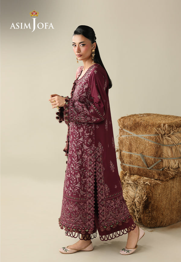 Asim Jofa | Kashmiri Collection 25 | AJULK-06 by Asim Jofa - Designer Dress - Type : Ladies Clothes - Available at Libayah - 100% Original