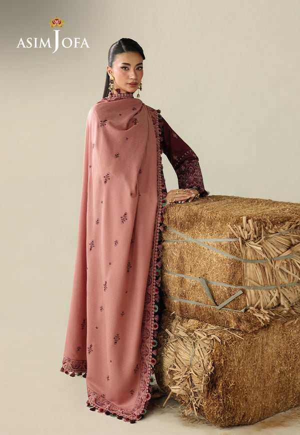 Asim Jofa | Kashmiri Collection 25 | AJULK-06 by Asim Jofa - Designer Dress - Type : Ladies Clothes - Available at Libayah - 100% Original