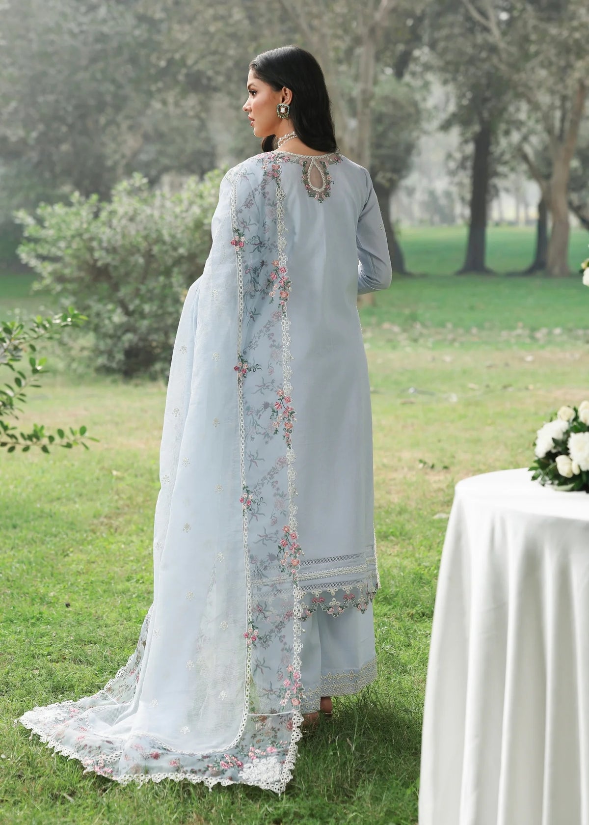Sardinia | Tales of Petals | MORNING SKY - Designer Dress - Type : Ladies Clothes - Available at Libayah - 100% Original