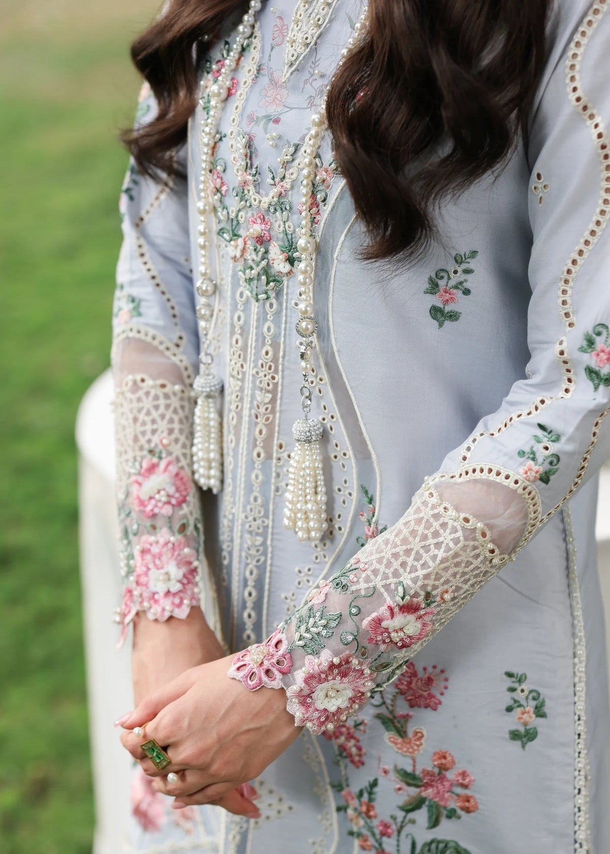 Sardinia | Tales of Petals | MORNING SKY - Designer Dress - Type : Ladies Clothes - Available at Libayah - 100% Original