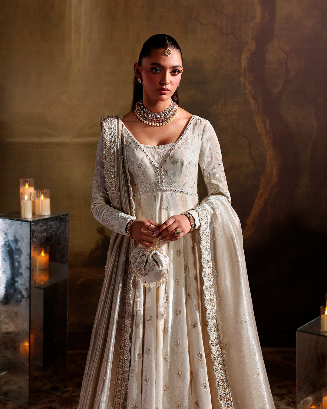 Faiza Saqlain | Zaeva Wedding Formals | Catia by Faiza Saqlain - Designer Dress - Type : Ladies Clothes - Available at Libayah - 100% Original