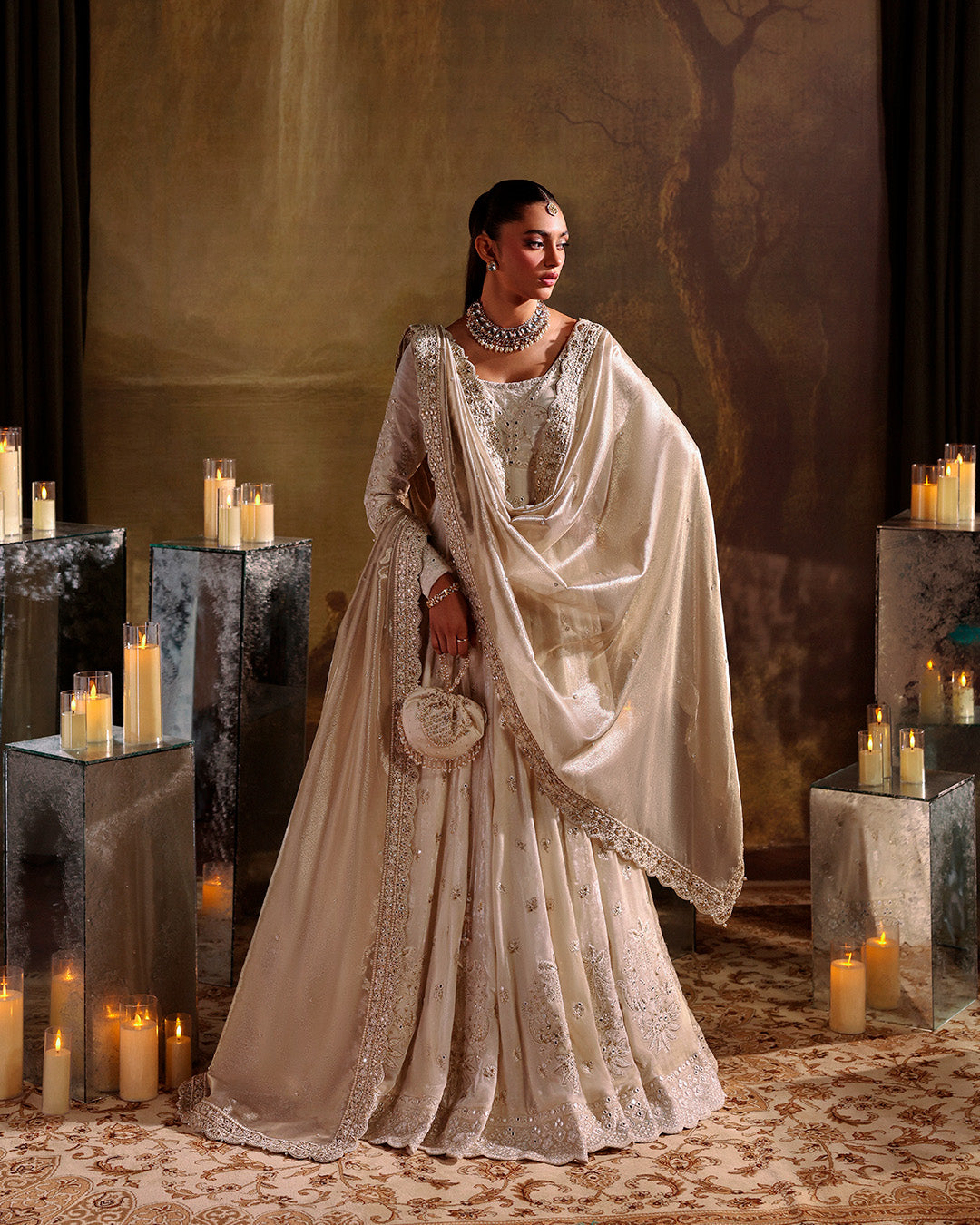 Faiza Saqlain | Zaeva Wedding Formals | Catia by Faiza Saqlain - Designer Dress - Type : Ladies Clothes - Available at Libayah - 100% Original