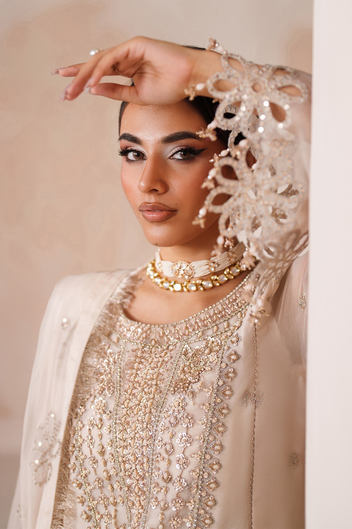 Alizeh | Aymal Handcrafted Luxury Formals | AF-BHM-4065-Mika - Designer Dress - Type : Ladies Clothes - Available at Libayah - 100% Original