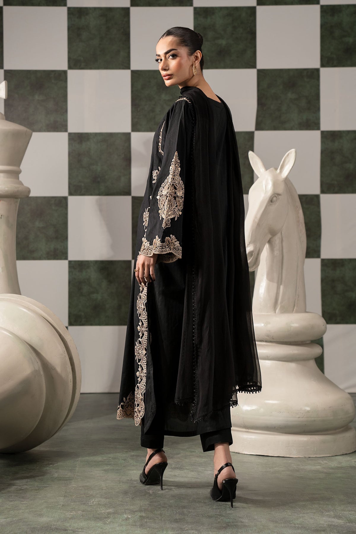 Maria B | Eid Festive Pret | DW-EF26-20 - Designer Dress - Type : Ladies Clothes - Available at Libayah - 100% Original