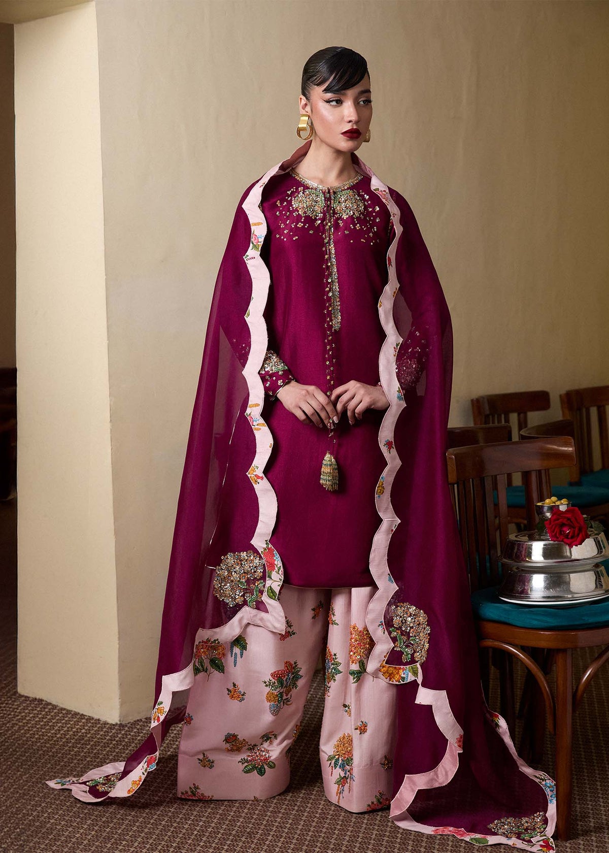 Hussain Rehar | SS Luxury Pret 25 | Impel by Hussain Rehar - Designer Dress - Type: Ladies Clothes - Available at Libayah - 100% Original