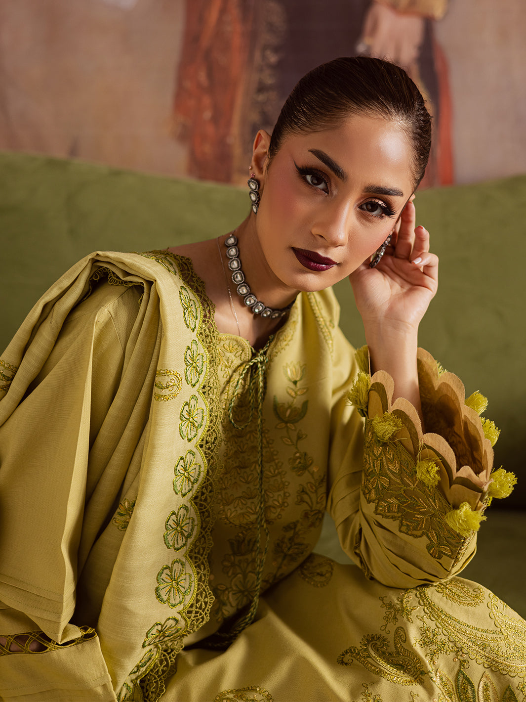 Mahnur | Nova Khaddar 25 | NK - 10 by Mahnur - Designer Dress - Type : Ladies Clothes - Available at Libayah - 100% Original