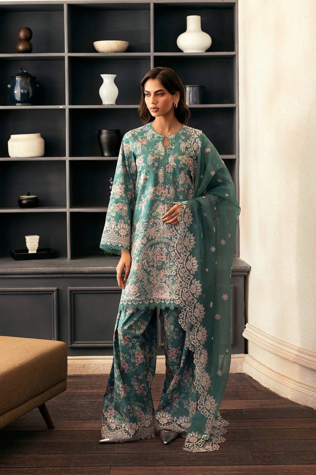 Afrozeh | Day Break | Breeze Bathed by Afrozeh - Designer Dress - Type : Ladies Clothes - Available at Libayah - 100% Original
