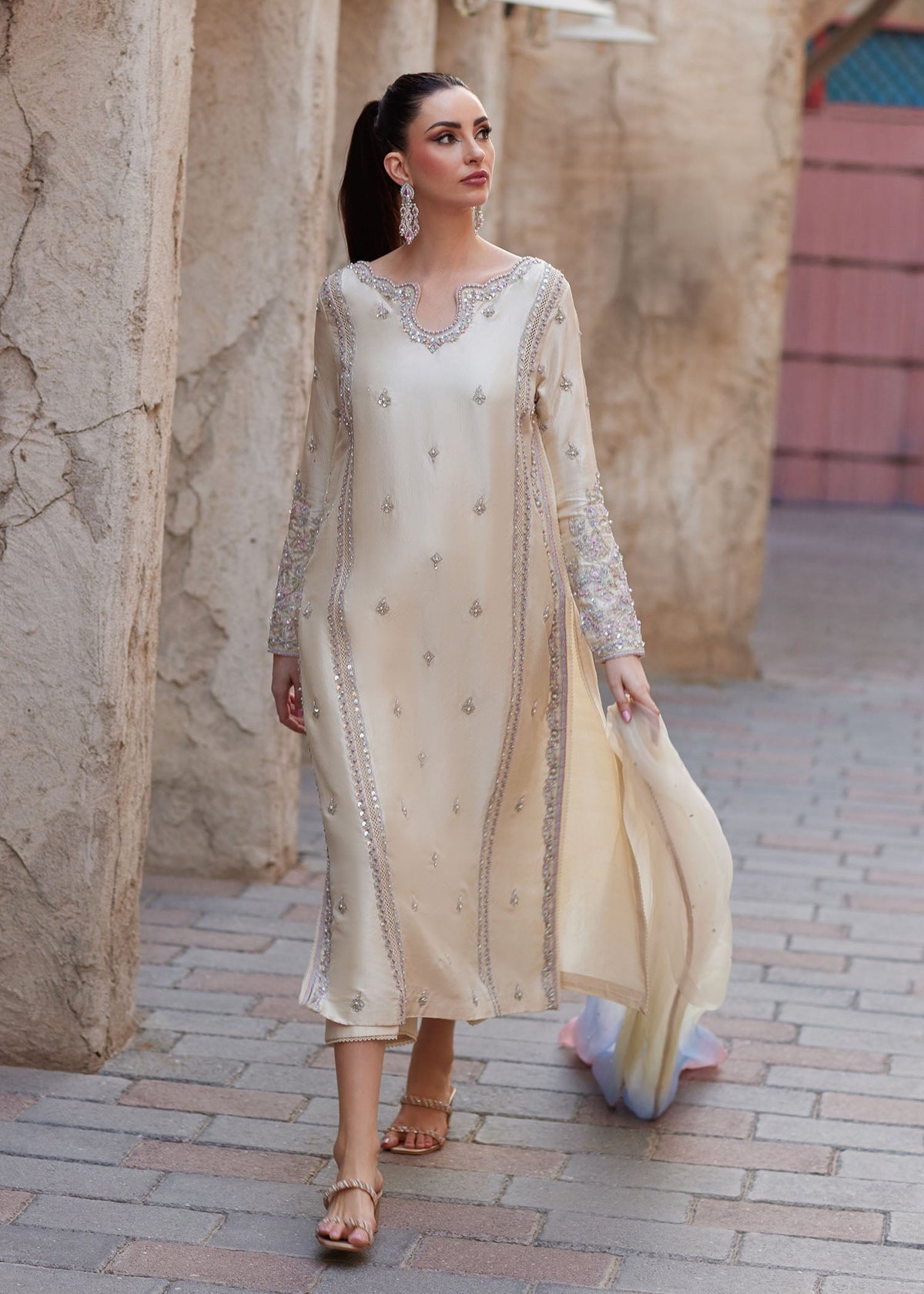 Kanwal Malik | Ghina Luxury Pret | Reham by Kanwal Malik - Designer Dress - Type : Ladies Clothes - Available at Libayah - 100% Original