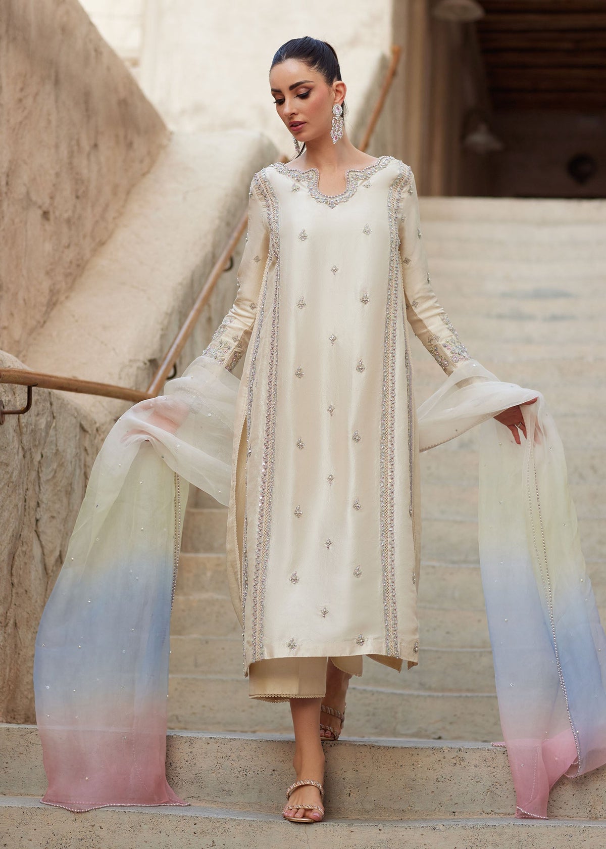 Kanwal Malik | Ghina Luxury Pret | Reham by Kanwal Malik - Designer Dress - Type : Ladies Clothes - Available at Libayah - 100% Original