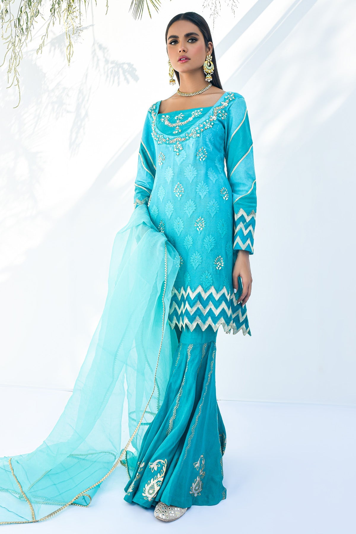 Fatima Khan | Luxury Pret 24 | SEA SHORE by Fatima Khan - Designer Dress - Type: Luxury - Available at Libayah - 100% Original