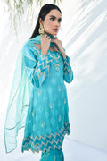 Fatima Khan | Luxury Pret 24 | SEA SHORE by Fatima Khan - Designer Dress - Type: Luxury - Available at Libayah - 100% Original