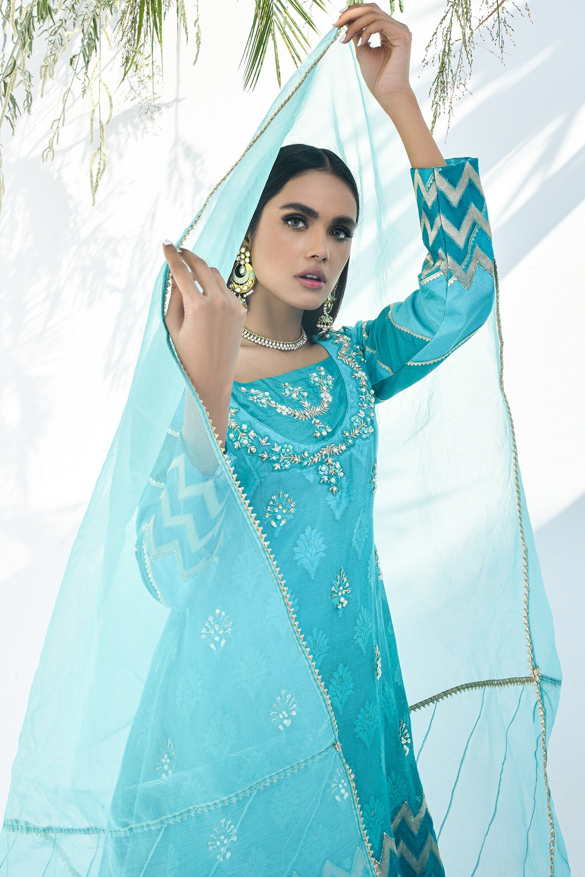 Fatima Khan | Luxury Pret 24 | SEA SHORE by Fatima Khan - Designer Dress - Type: Luxury - Available at Libayah - 100% Original