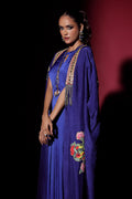 Wardha Saleem | Luxury Pret Fusion Wear | NOVA CAPE WITH DRAPE (2PC) by Wardha Saleem - Designer Dress - Type: Ladies Clothes - Available at Libayah - 100% Original