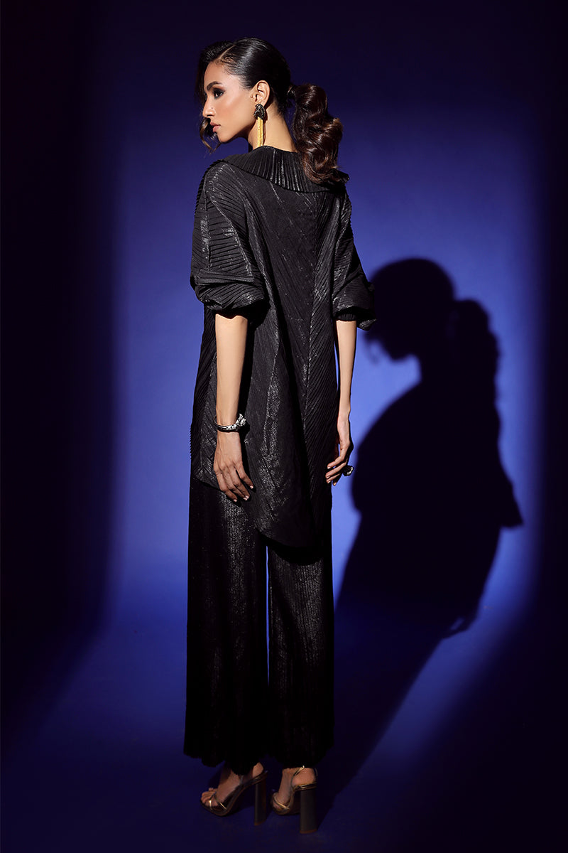 Wardha Saleem | Luxury Pret Fusion Wear | NOIR (3PC) by Wardha Saleem - Designer Dress - Type: Ladies Clothes - Available at Libayah - 100% Original