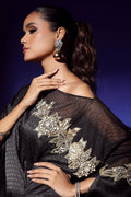 Wardha Saleem | Luxury Pret Fusion Wear | RAVEN DRAPE (1PC) by Wardha Saleem - Designer Dress - Type: Ladies Clothes - Available at Libayah - 100% Original