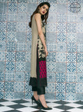Zainab Chottani | Luxury Pret | COFFEE AND CHERRY PINK by Zainab Chottani - Designer Dress - Type: Ladies Clothes - Available at Libayah - 100% Original
