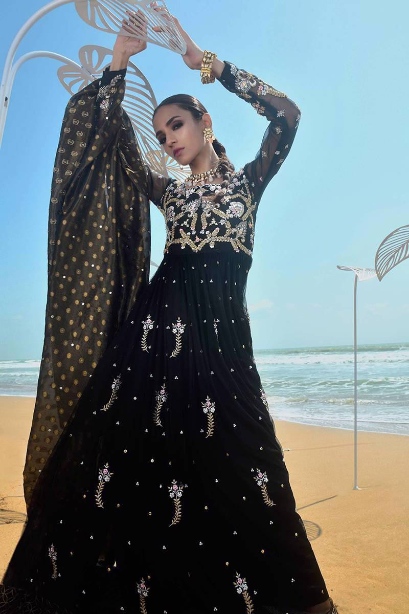 Fatima Khan | Luxury Pret 24 | KIARA by Fatima Khan - Designer Dress - Type: Luxury - Available at Libayah - 100% Original