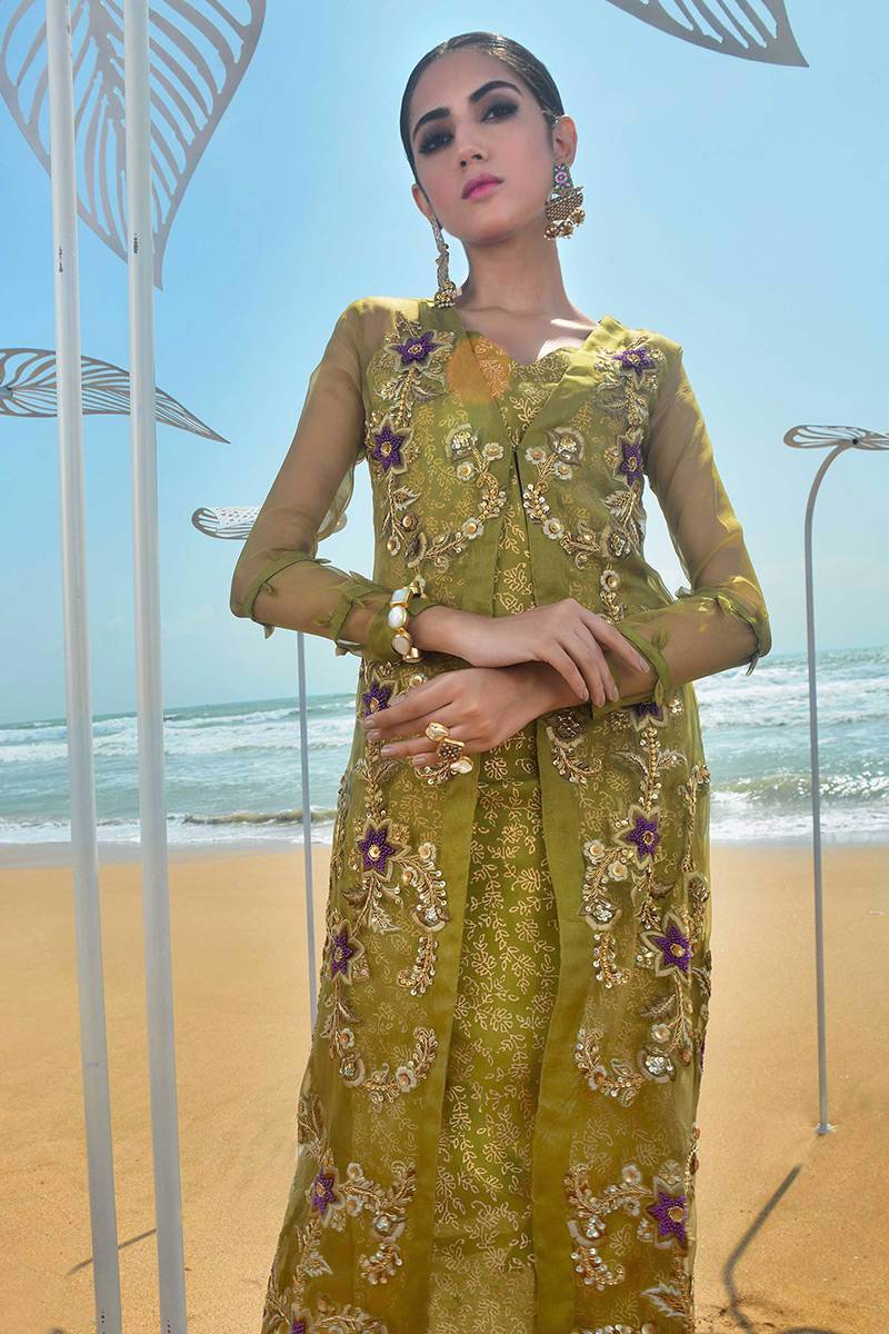 Fatima Khan | Luxury Pret 24 | HENNA by Fatima Khan - Designer Dress - Type: Luxury - Available at Libayah - 100% Original
