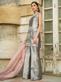 Zainab Chottani | Semi Formals | METALLIC STREAK by Zainab Chottani - Designer Dress - Type: Ladies Clothes - Available at Libayah - 100% Original