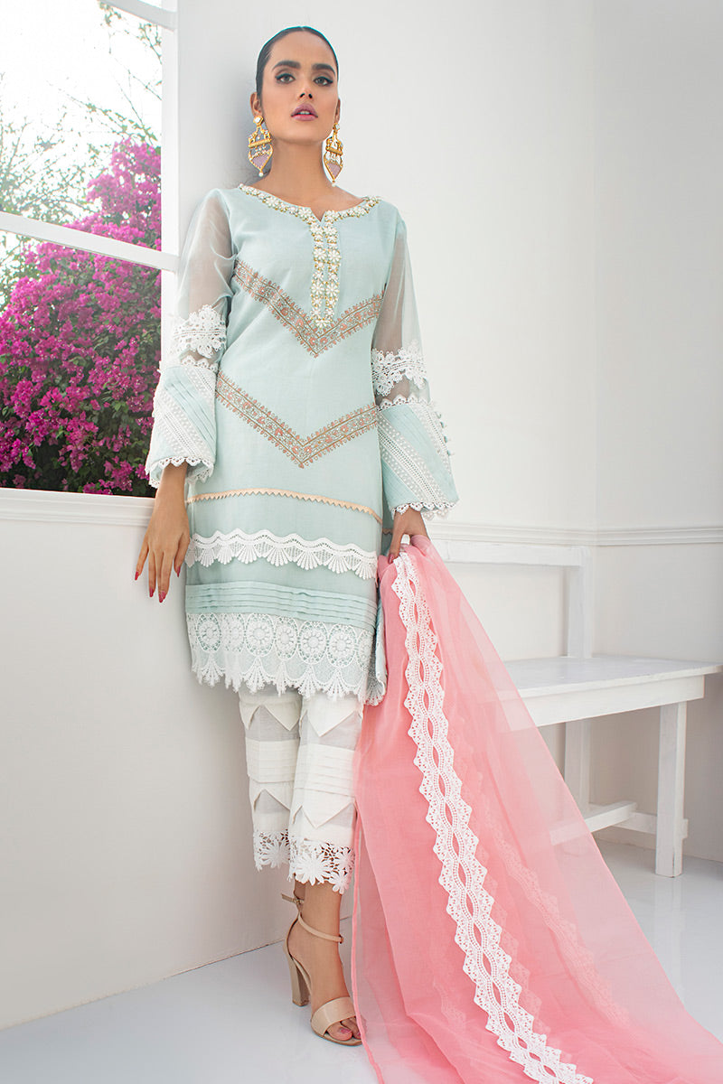 Fatima Khan | Luxury Pret 24 | FREESIA by Fatima Khan - Designer Dress - Type: Luxury - Available at Libayah - 100% Original