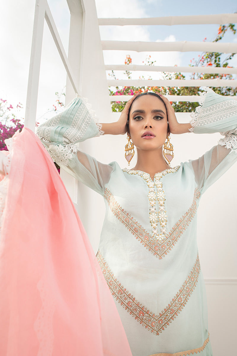 Fatima Khan | Luxury Pret 24 | FREESIA by Fatima Khan - Designer Dress - Type: Luxury - Available at Libayah - 100% Original