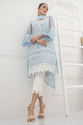 Fatima Khan | Luxury Pret 24 | PASSION BLUE by Fatima Khan - Designer Dress - Type: Luxury - Available at Libayah - 100% Original