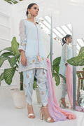 Fatima Khan | Luxury Pret 24 | DAISY BLUE by Fatima Khan - Designer Dress - Type: Luxury - Available at Libayah - 100% Original