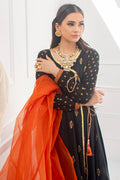 Fatima Khan | Luxury Pret 24 | BLACK ROSE by Fatima Khan - Designer Dress - Type: Luxury - Available at Libayah - 100% Original