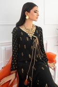 Fatima Khan | Luxury Pret 24 | BLACK ROSE by Fatima Khan - Designer Dress - Type: Luxury - Available at Libayah - 100% Original
