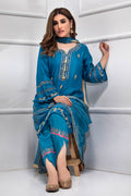 Fatima Khan | Luxury Pret 24 | LAPIS BLUE by Fatima Khan - Designer Dress - Type: Luxury - Available at Libayah - 100% Original