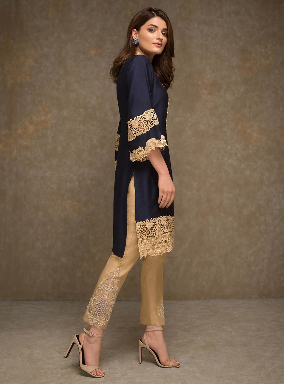 Zainab Chottani | Luxury Pret | MAJESTIC MAZARINE by Zainab Chottani - Designer Dress - Type: Ladies Clothes - Available at Libayah - 100% Original