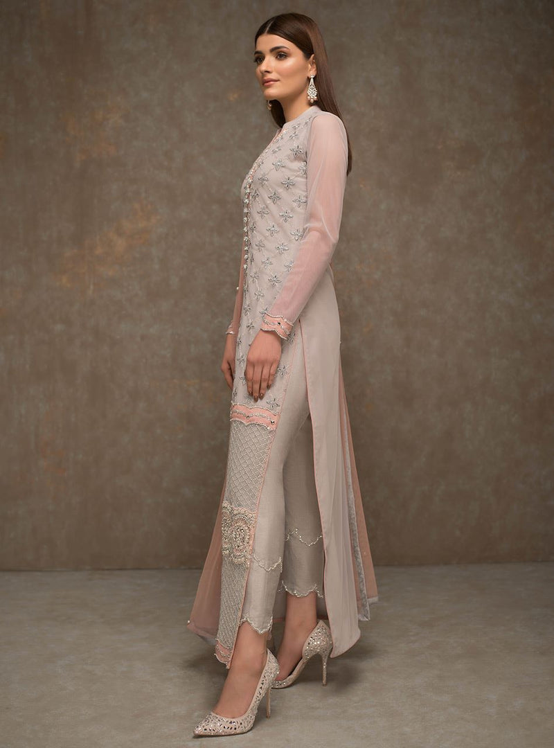 Zainab Chottani | Semi Formals | MOONLIT ROSE by Zainab Chottani - Designer Dress - Type: Ladies Clothes - Available at Libayah - 100% Original