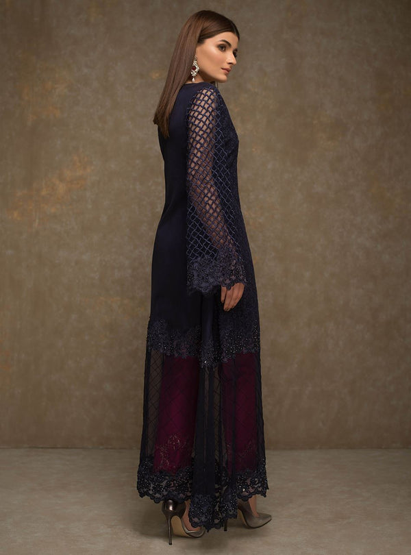 Zainab Chottani | Luxury Pret | CELESTIAL BLUE by Zainab Chottani - Designer Dress - Type: Ladies Clothes - Available at Libayah - 100% Original