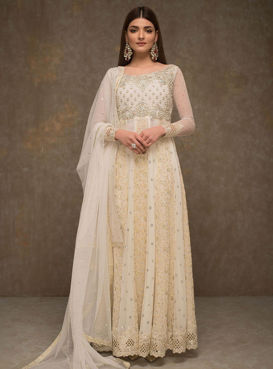 Zainab Chottani | Semi Formals | PEARL OPULENCE by Zainab Chottani - Designer Dress - Type: Ladies Clothes - Available at Libayah - 100% Original