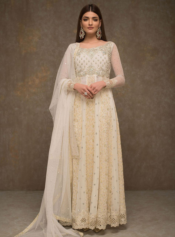 Zainab Chottani | Semi Formals | PEARL OPULENCE by Zainab Chottani - Designer Dress - Type: Ladies Clothes - Available at Libayah - 100% Original