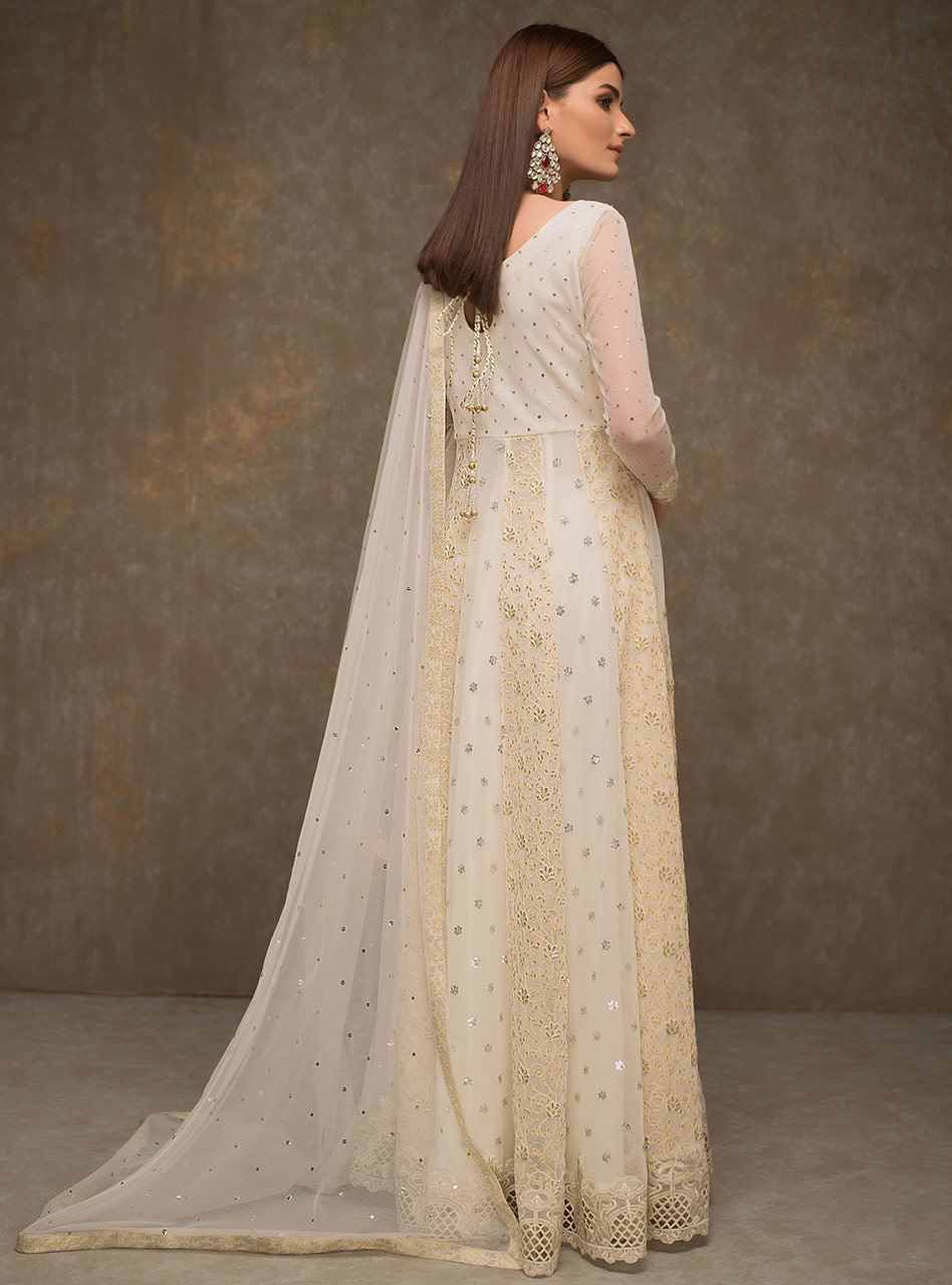 Zainab Chottani | Semi Formals | PEARL OPULENCE by Zainab Chottani - Designer Dress - Type: Ladies Clothes - Available at Libayah - 100% Original