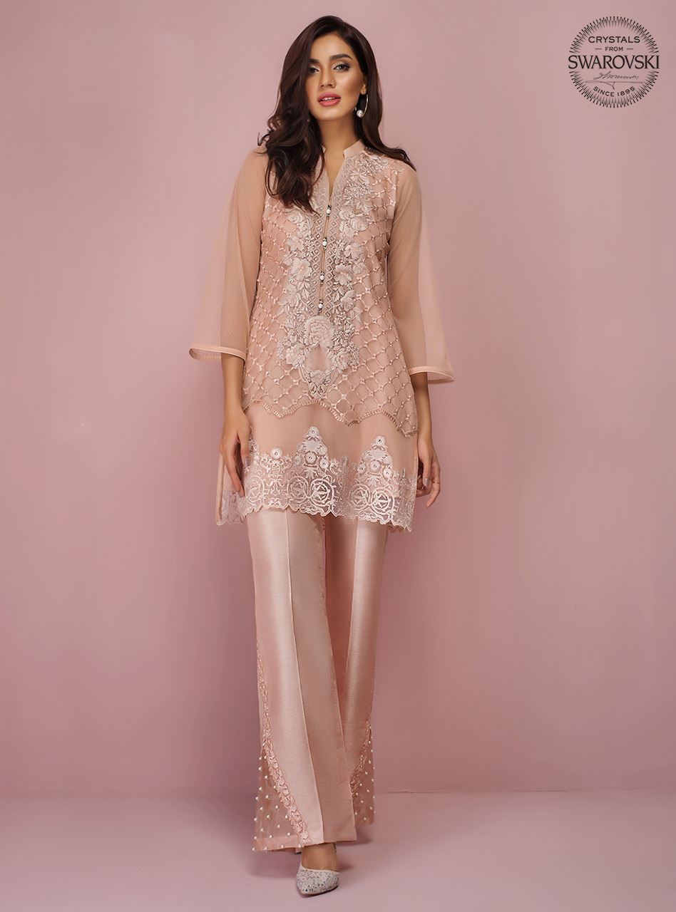 Zainab Chottani | Luxury Pret | ROSE PATINA by Zainab Chottani - Designer Dress - Type: Ladies Clothes - Available at Libayah - 100% Original