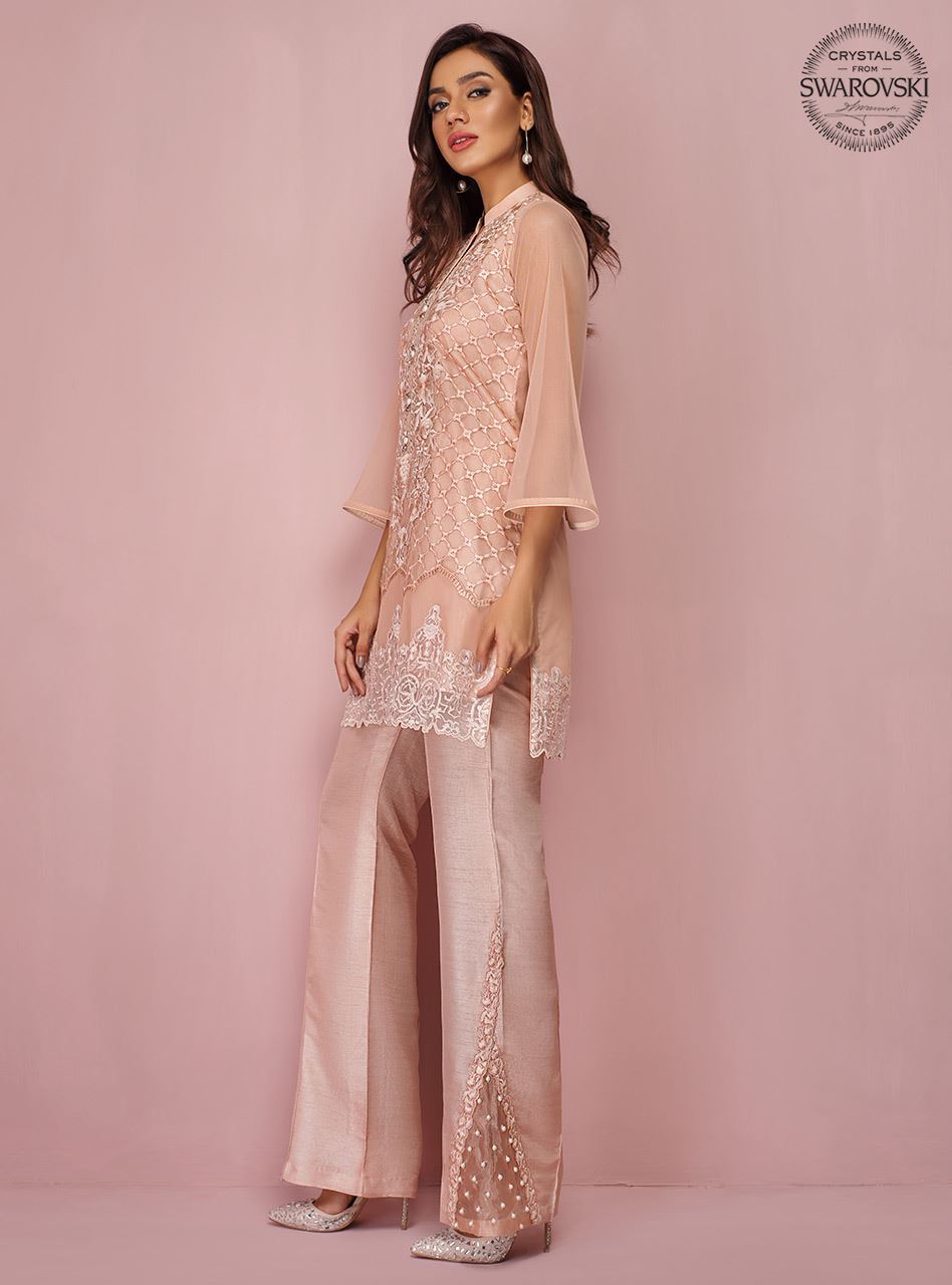 Zainab Chottani | Luxury Pret | ROSE PATINA by Zainab Chottani - Designer Dress - Type: Ladies Clothes - Available at Libayah - 100% Original