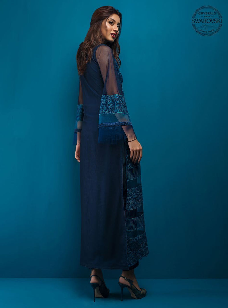 Zainab Chottani | Luxury Pret | TIMELESS TEAL by Zainab Chottani - Designer Dress - Type: Ladies Clothes - Available at Libayah - 100% Original