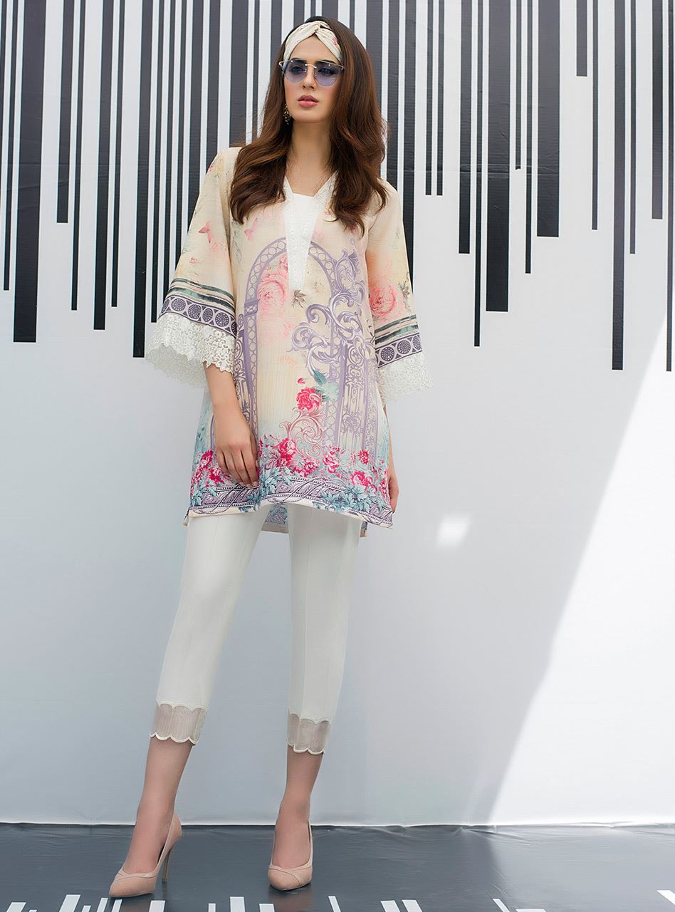 Zainab Chottani | Casual Pret | VICTORIAN ROSE by Zainab Chottani - Designer Dress - Type: Casuals - Available at Libayah - 100% Original