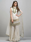 Zainab Chottani | Semi Formals | ANGELIC IVOIRE by Zainab Chottani - Designer Dress - Type: Ladies Clothes - Available at Libayah - 100% Original