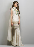 Zainab Chottani | Semi Formals | ANGELIC IVOIRE by Zainab Chottani - Designer Dress - Type: Ladies Clothes - Available at Libayah - 100% Original
