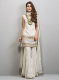 Zainab Chottani | Semi Formals | ANGELIC IVOIRE by Zainab Chottani - Designer Dress - Type: Ladies Clothes - Available at Libayah - 100% Original