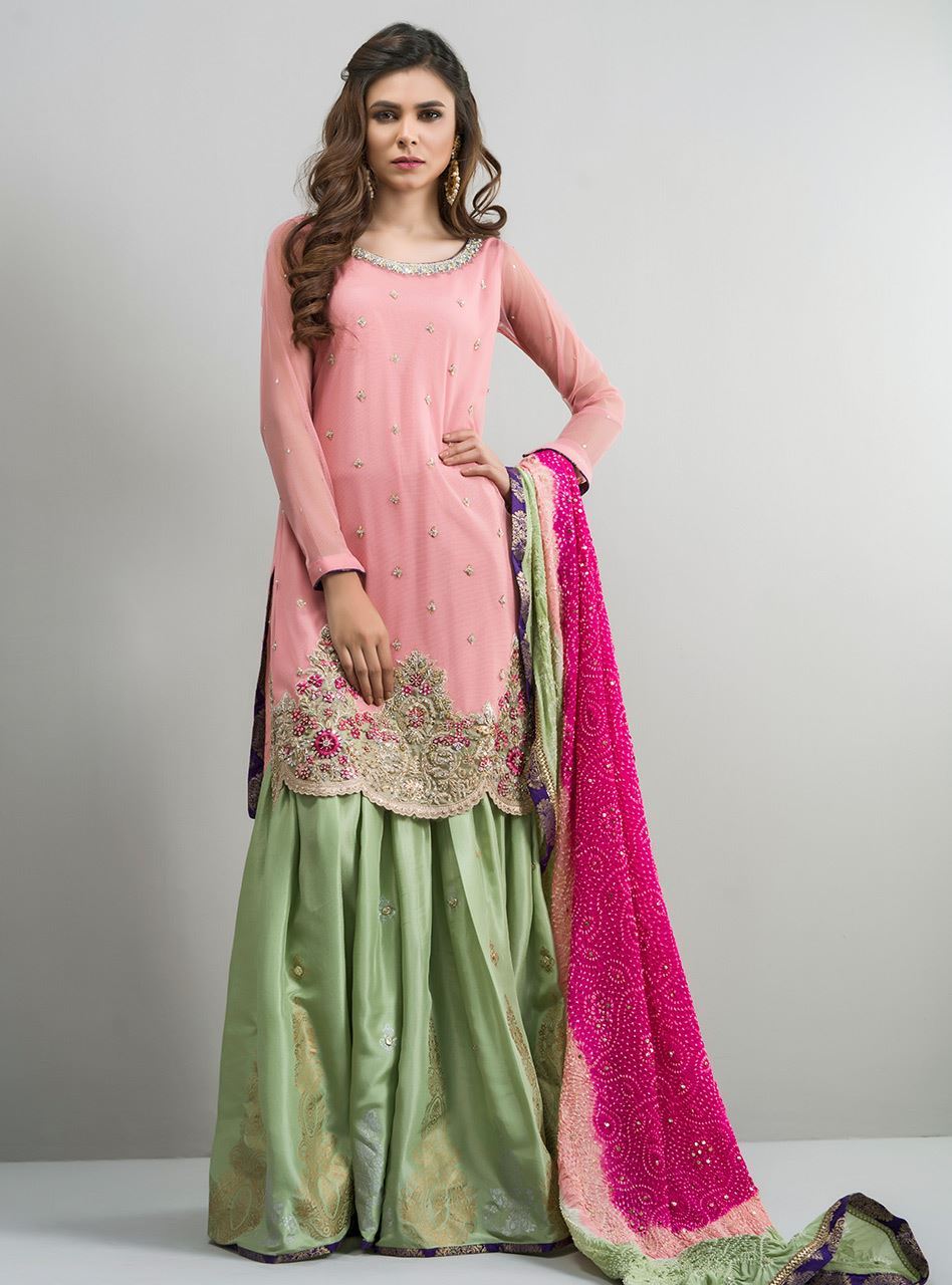 Zainab Chottani | Semi Formals | PASTEL FANCY by Zainab Chottani - Designer Dress - Type: Ladies Clothes - Available at Libayah - 100% Original