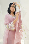 Fatima Khan | Luxury Pret 24 | DUSTY RESE by Fatima Khan - Designer Dress - Type: Luxury - Available at Libayah - 100% Original