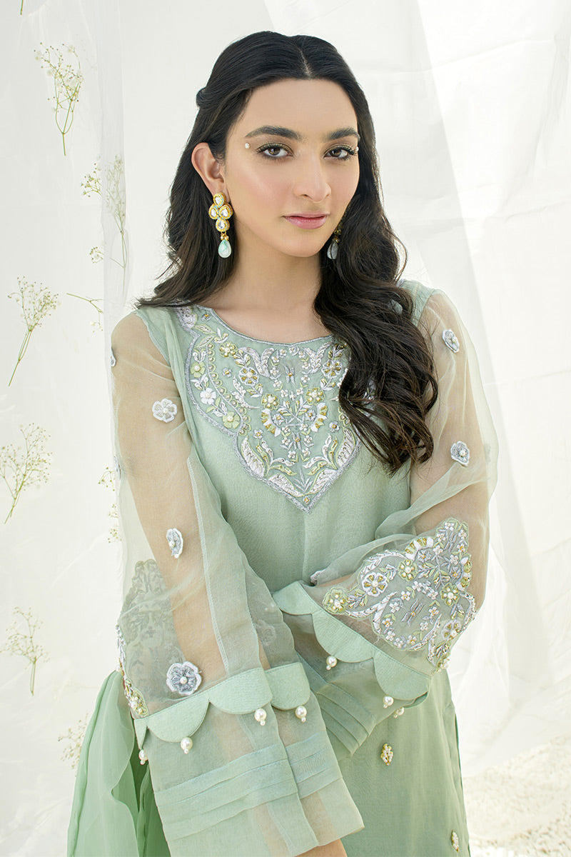 Fatima Khan | Luxury Pret 24 | MENTHE MINT by Fatima Khan - Designer Dress - Type: Luxury - Available at Libayah - 100% Original