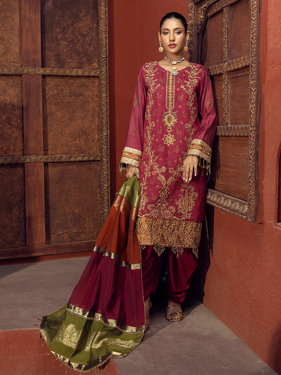 Salitex | Signature Festive Chiffon | SUNW6JI017UT by Salitex - Designer Dress - Type: Ladies Clothes - Available at Libayah - 100% Original