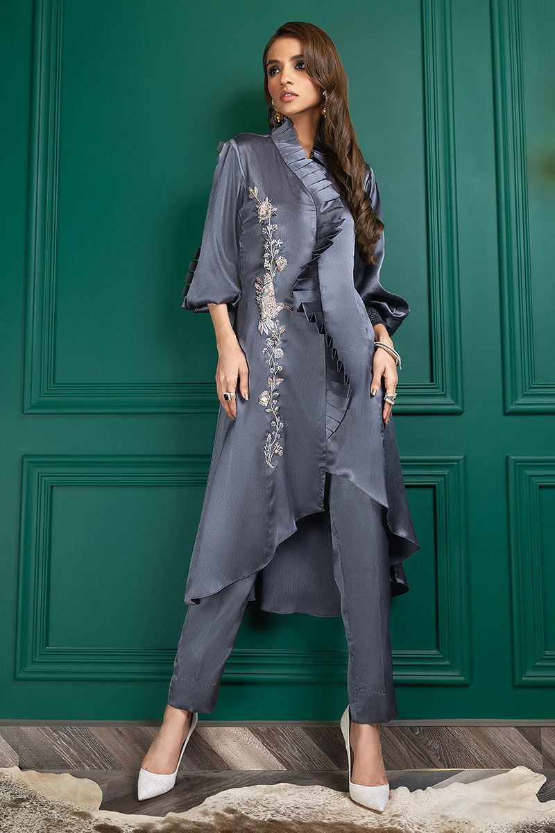 Wardha Saleem | Luxury Pret Fusion Wear | WS22-031 by Wardha Saleem - Designer Dress - Type: Ladies Clothes - Available at Libayah - 100% Original